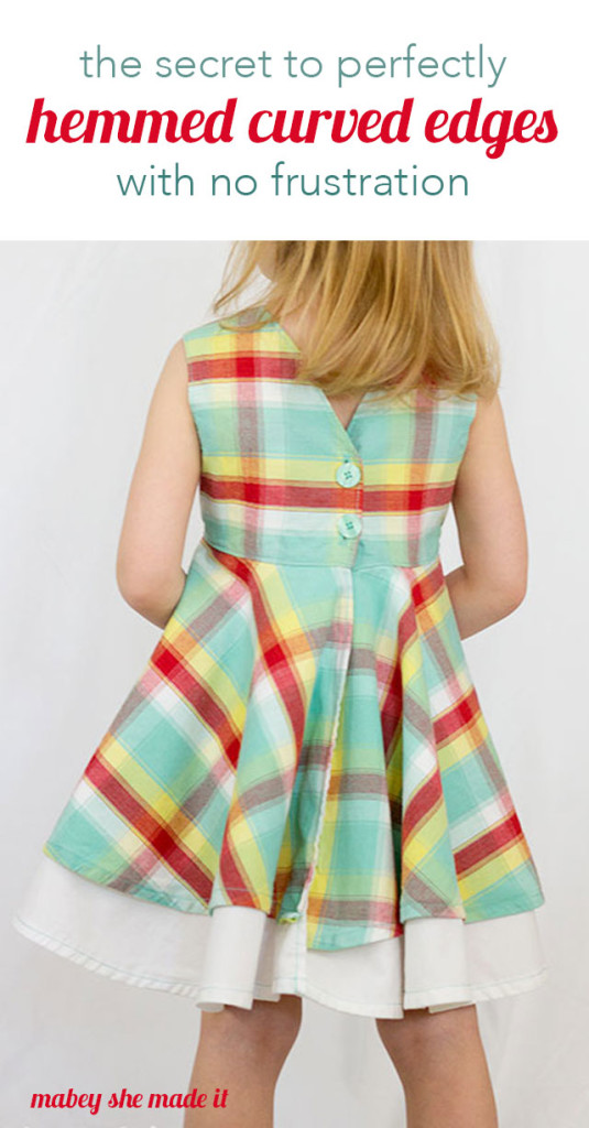 The Secret to Hemming Curved Edges Mabey She Made It