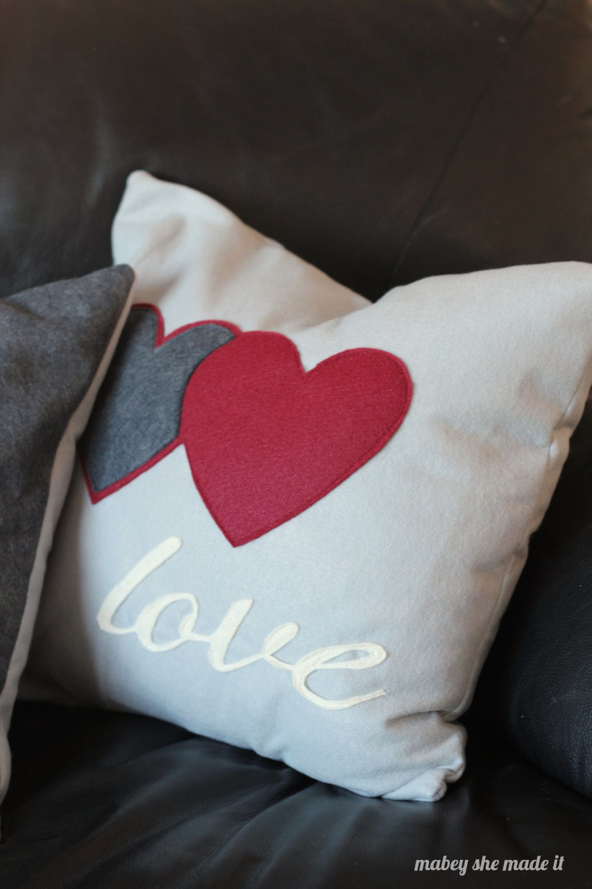 Christmas Pillow Shams Tutorial Mabey She Made It