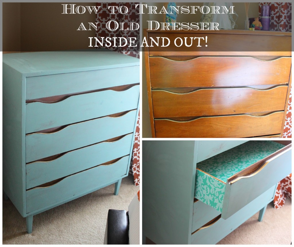 5 DIY Furniture Makeovers | Do Tell Tuesday at Mabey She Made it