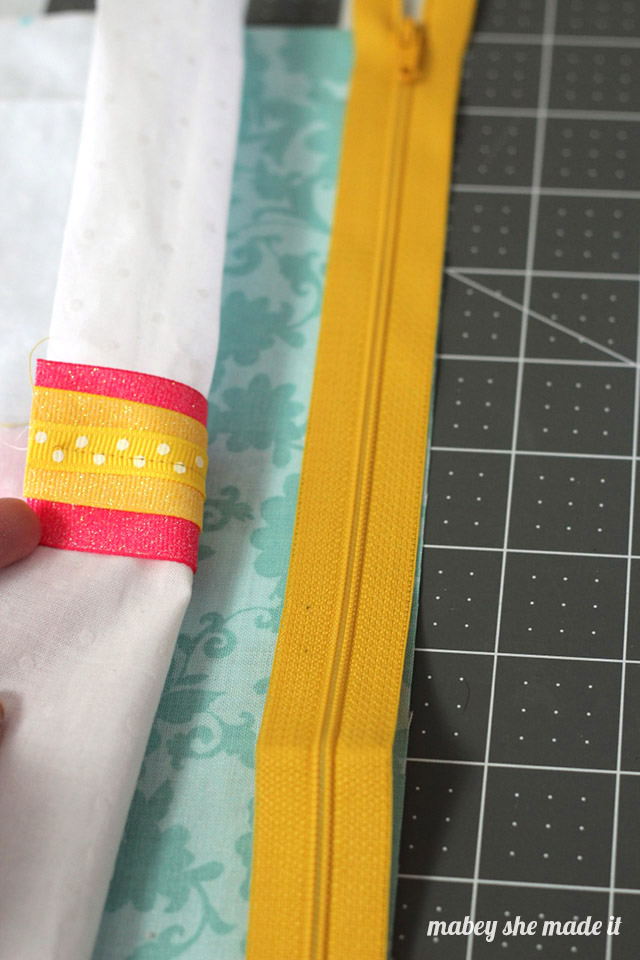 How to Sew a Boxy Zipper Pouch Mabey She Made It