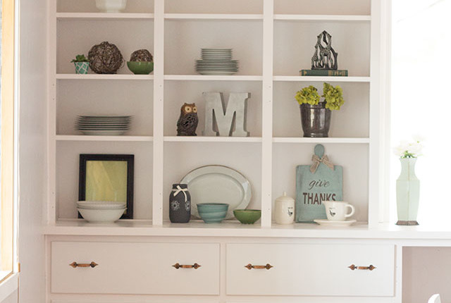 Built-in Bookshelf Refinish