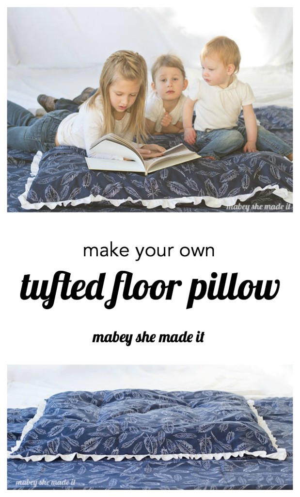 How To DIY: Tufted Floor Cushions. - Flipping the Flip