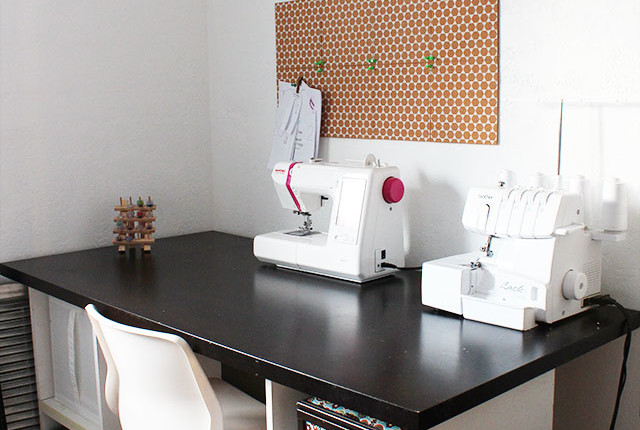 Check out these ideas for craft and sewing organization.