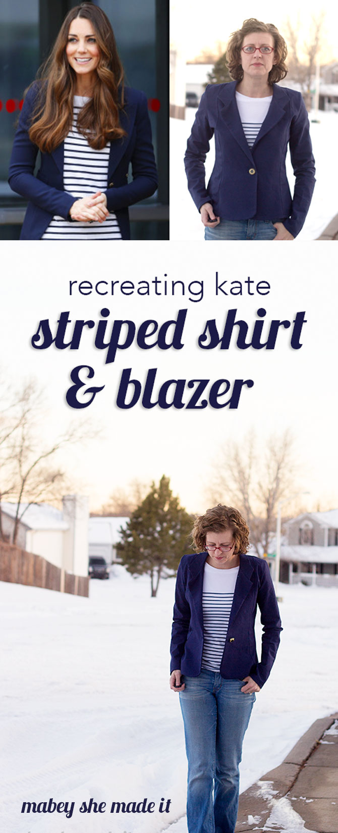 I'm recreating some of my favorite Kate Middleton looks in the Recreating Kate series--come see more!
