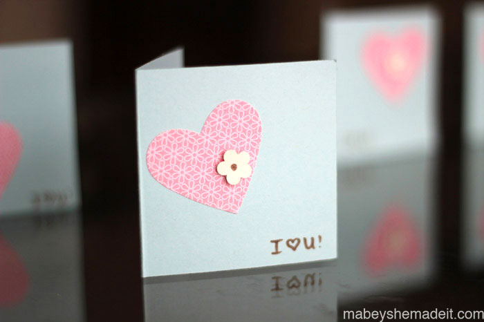 Handmade Valentine Cards