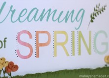 Dreaming of Spring Framed Art