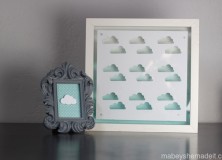 April Showers Specimen Art + Free Cut File