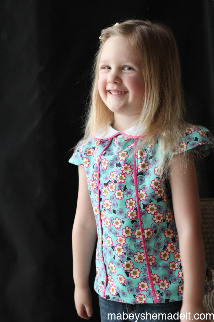 Jackie Blouse Pattern Testing | Mabey She Made It