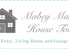 Mabey Manor House Tour: Entry and Living Room