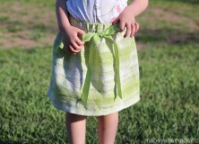 Quick and Easy Basic Skirt Tutorial