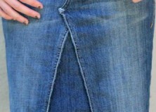 How to Make a Skirt Out of Jeans