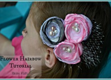 Flower Hairbow Tutorial