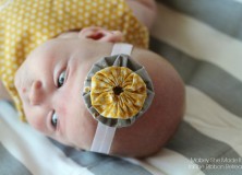 Y is for Yellow-Yoked Dress with Yo-yos