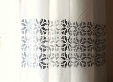 DIY Stenciled Curtains