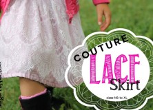 Couture Lace Skirt Tutorial