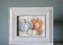 Pumpkin Watercolor Print