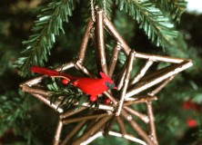 Woodland Star Ornament