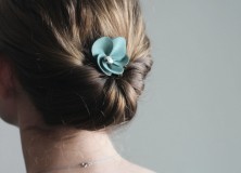 How to Make a Suede Flower Comb