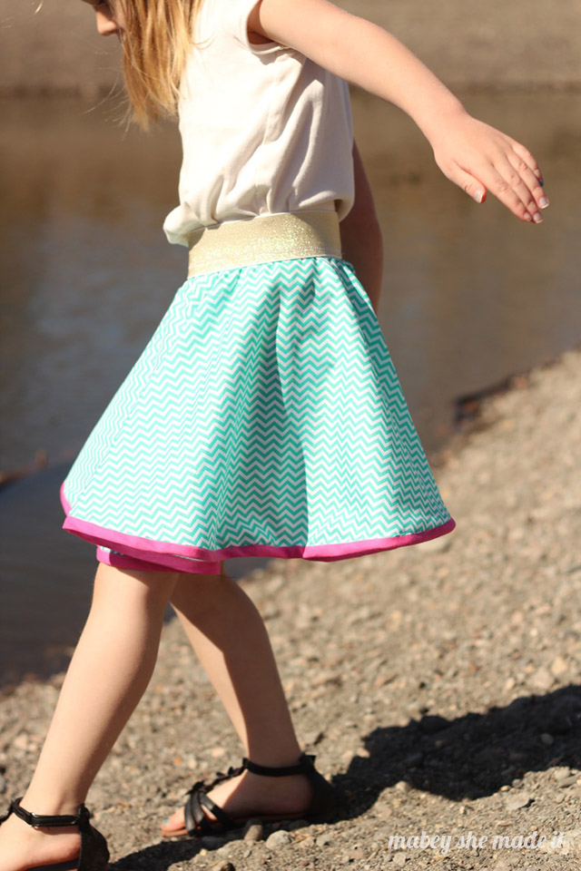 Super Easy Circle Skirt