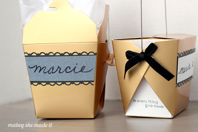 Personalized Favor Boxes