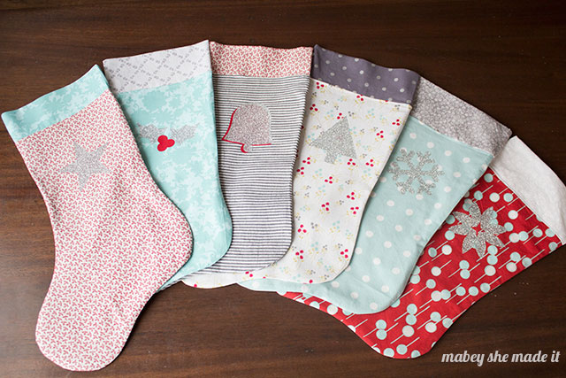 Make Your Own Christmas Stockings with HTV + Free Pattern