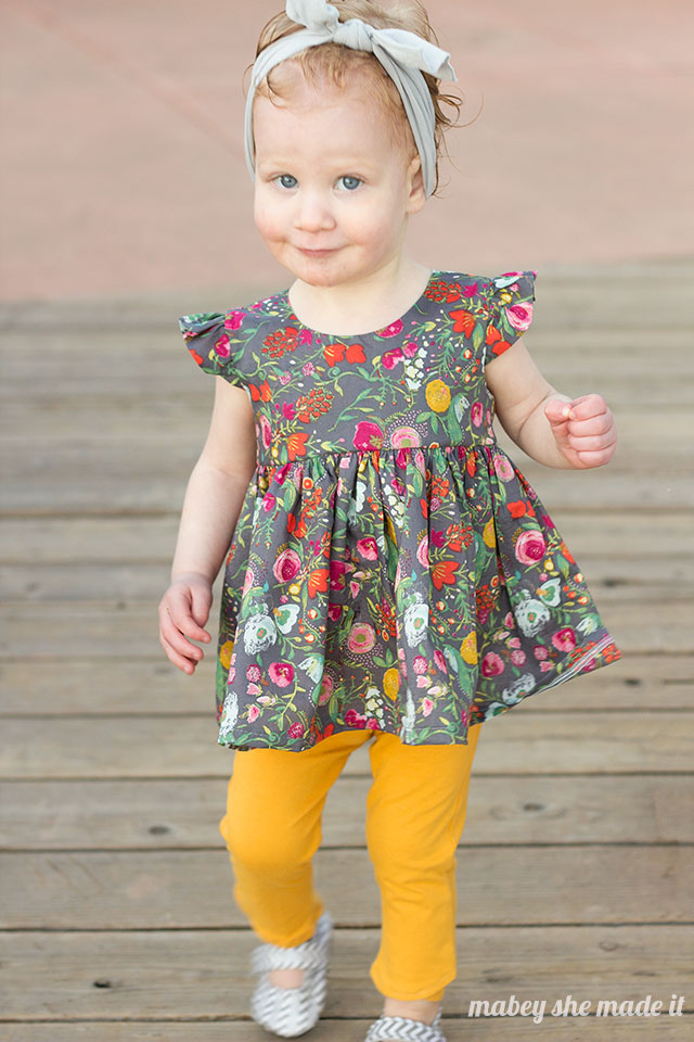 FREE Flutterby Top Pattern & Tutorial